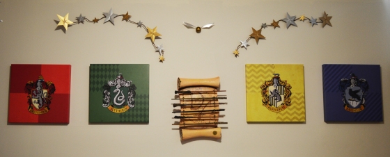 Harry Potter Nursery Art Close Up